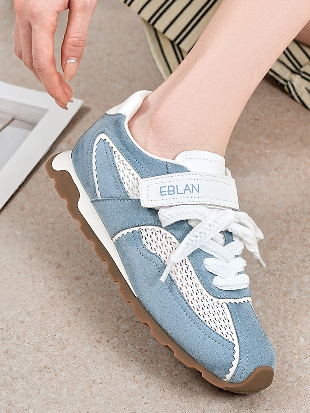 EBLAN | RetroDash Forrest Gump Sneaker - PSYLOS 1, EBLAN | RetroDash Forrest Gump Sneaker, Ballet Trainers, EBLAN, PSYLOS 1
